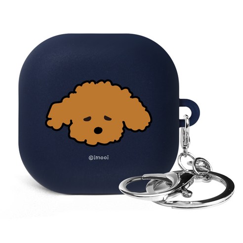 아이무이 갤럭시 버즈 라이브 /버즈2 실리콘 케이스, 푸들 푸무룩, 1개 Best Top3