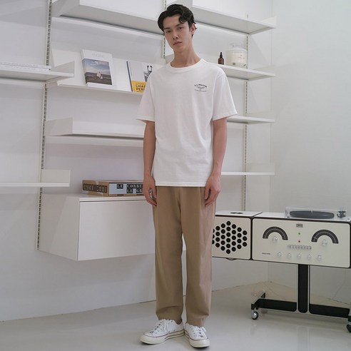 라티젠옴므 남성용 LAH2 ONE TUCK PANTS