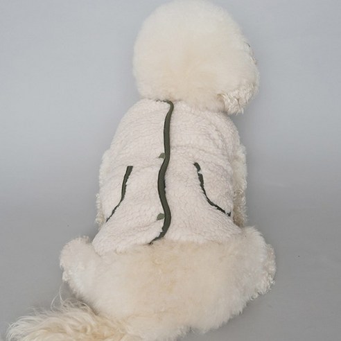 바이담수미 강아지 양털 깔깔이 겨울용 아우터