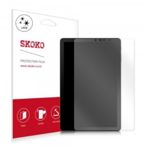 스코코 고투명 태블릿PC 액정보호필름세트