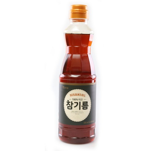 햇님마을 참기름, 500ml, 1개