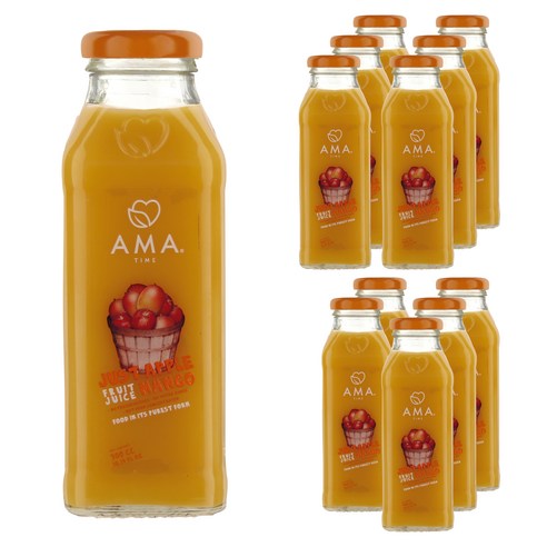 아마타임 사과 망고 주스, 12개, 300ml