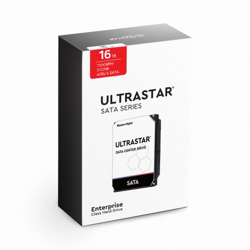 WD Ultrastar DC HC550 SATA HDD, US7SAR160, 16TB