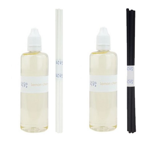 락향 디퓨저리필 105ml x 2p + 발향스틱 10p, 레몬체리