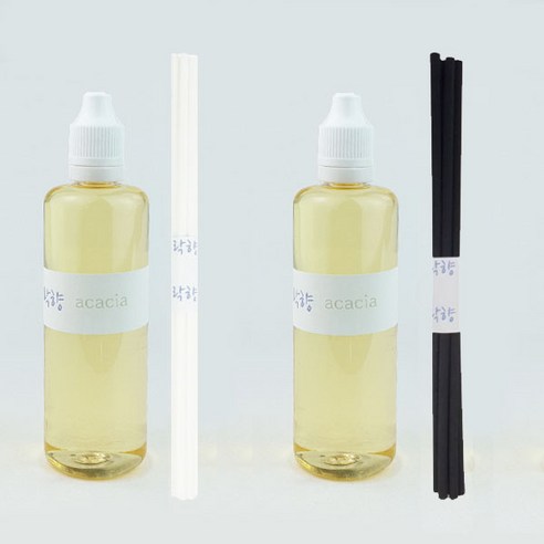 락향 디퓨저리필 105ml x 2p + 발향스틱 10p, 아카시아