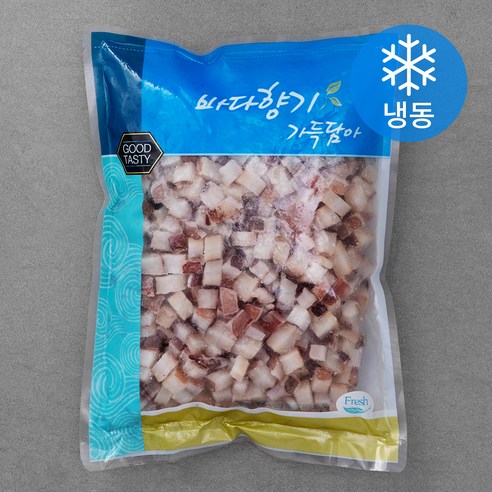 오징어 다이스 (냉동), 500g, 2개