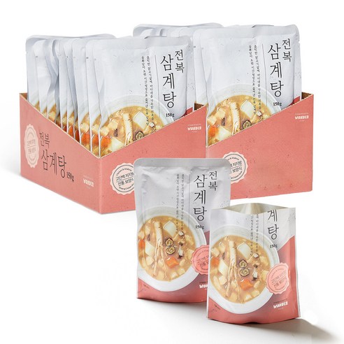 원더푸드 반려동물용 탕 150g, 전복 + 닭 혼합맛, 24개