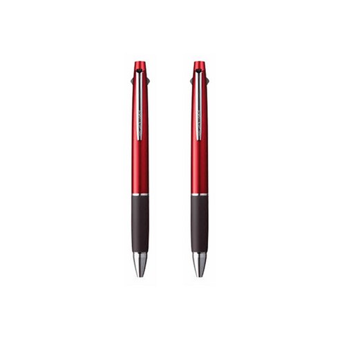 유니볼 제트스트림 3색 멀티펜 SXE3-800-07 0.7mm, 보르도, 2개