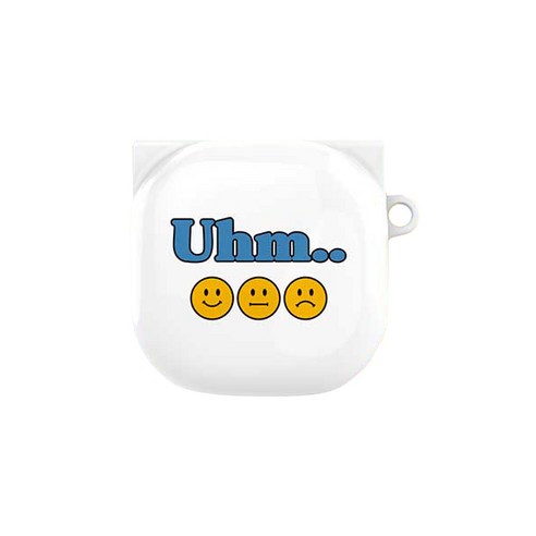 갤럭시버즈 라이브 타이포 원바디 하드 케이스 + 후크링, Umm(케이스)