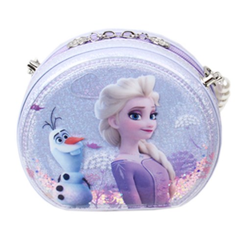 디즈니 겨울왕국2 원형 구슬 핸드백