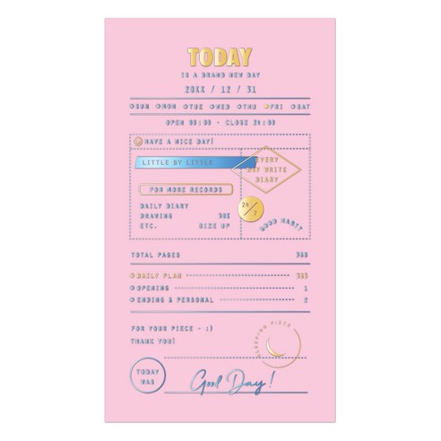 7321디자인 슬리핑피스 데일리 만년 다이어리 VOL 2, 펄