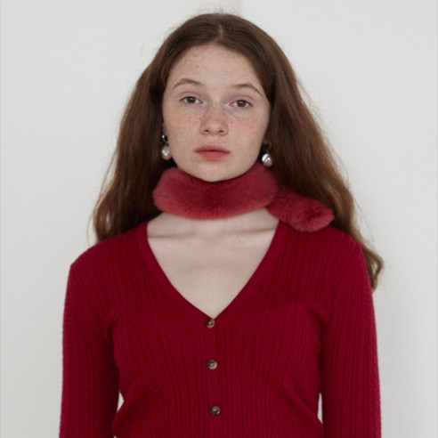 더센토르 FAKE MINK PETIT MUFFLER BC20AWAC06