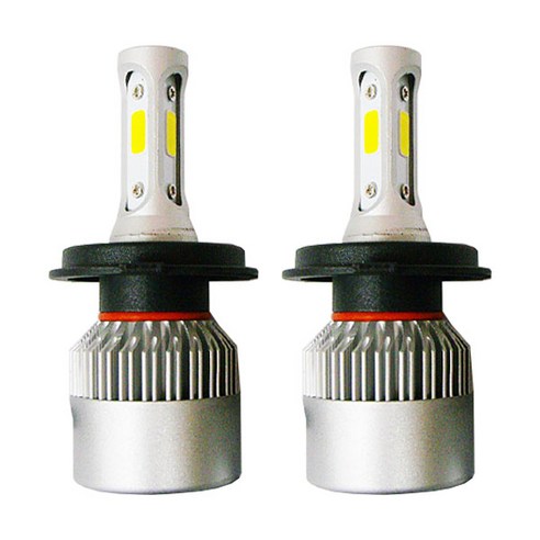 렉서스 MAX 브라이트 36W LED 전조등 H4 하이/로우, 혼합색상, 2개