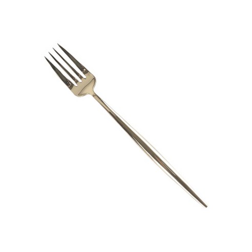 백산 국산 몽블랑 킹덤 골드 디저트 포크, 1개