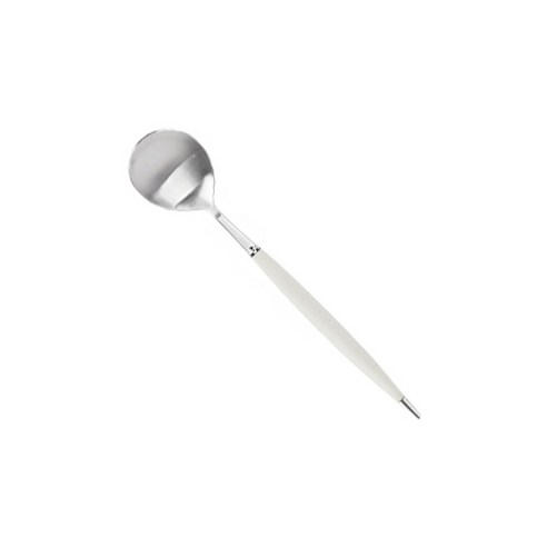 백산 몽블랑 큐티 티스푼 14cm, 화이트, 1개