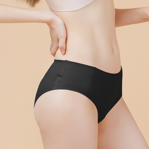 달콤한레드 무봉제 노라인 심리스 여성 팬티 5p