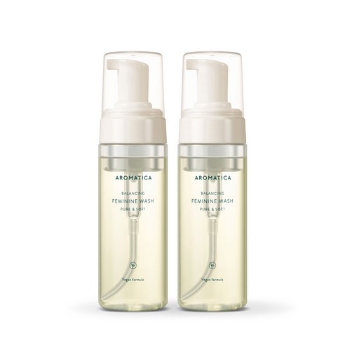 아로마티카 퓨어 앤 소프트 여성청결제, 170ml, 2개입