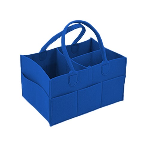 JH Company 심플스타일 다용도 기저귀가방, 블루