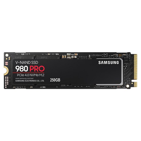삼성전자 980PRO NVMe M2 SSD, MZ-V8P250BW, 250GB