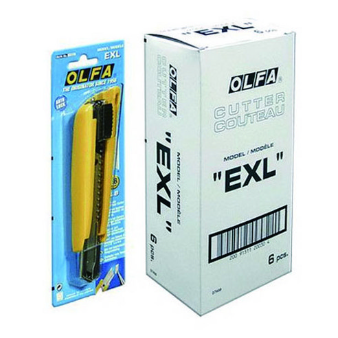 올파 대형 커터 18mm EXL 6p, 혼합색상, 1개