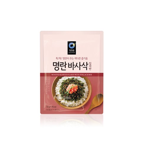 청정원 명란맛 바사삭김 김자반, 50g, 1개