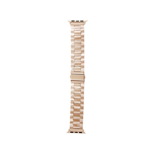 비쉐르 엑설런트 애플워치 4 메탈 밴드 스트랩 44mm, 베이지, 1개