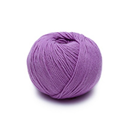kpc yarn 가쉽 DK 면 뜨개실 50g, 시클라멘, 113m