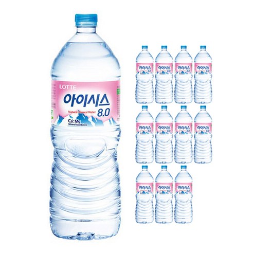 아이시스 8.0 생수, 2L, 12개