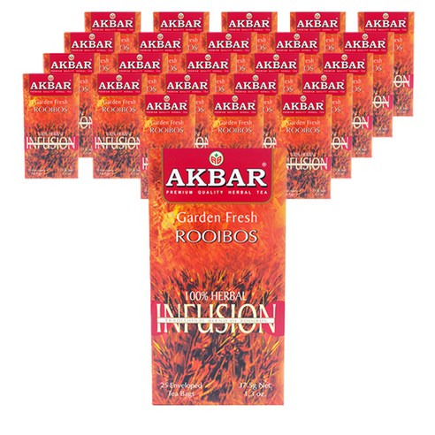 아크바 루이보스 허브티 1.25g x 25p, 37.5g, 25개입, 24개