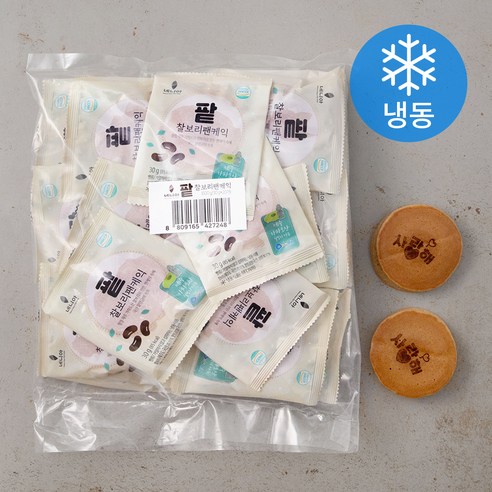 네니아 사랑해 팥 찰보리 팬케익 (냉동), 30g, 20장