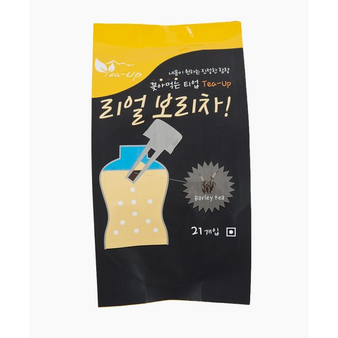 리얼티업 생수에 꽂아먹는 보리차, 2g, 21개입, 1개