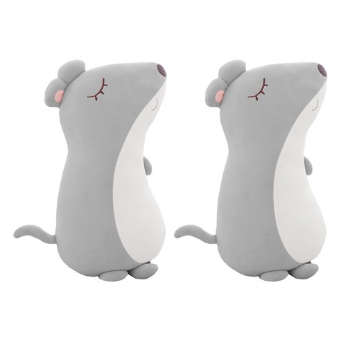 끌라로 안전벨트인형, 생쥐(그레이), 2개