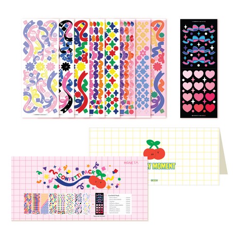 마넷 컨페티팩 스티커 8종 + 특전 스티커 + 카드 + 봉투 패키지세트, 랜덤발송(카드, 봉투), 1세트 - 가격 변동 추적 그래프 - 역대가 마넷 컨페티팩 스티커 8종 + 특전 스티커 + 카드 + 봉투 패키지세트, 랜덤발송(카드, 봉투), 1세트 - 가격 변동 추적 그래프 - 역대가