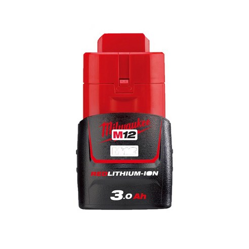 밀워키 리튬이온 배터리 M12B3 12V 3.0AH, 1개