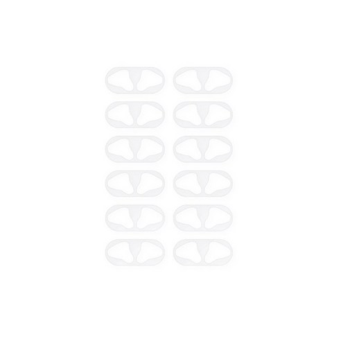 누아트 에어팟 1 2세대 철가루 방지 스티커 6p x 2p, 투명