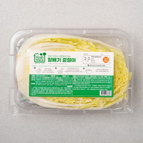 프레시밀 알배기겉절이 재료, 300g, 1개