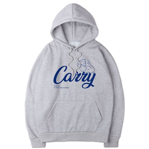 벤힛 Carry 기모 쮸리 오버핏 후드티
