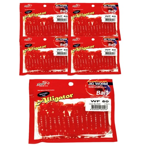 JRC WF50 루어 1.5g 15p x 5개, PA40