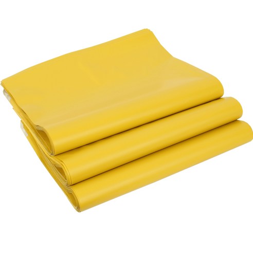 원포장산업 HDPE 이중지 택배봉투 겨자, 100개