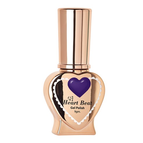 HeartBeat 심쿵 젤폴리쉬 9ml, 울트라바이올렛(FW-14), 1개