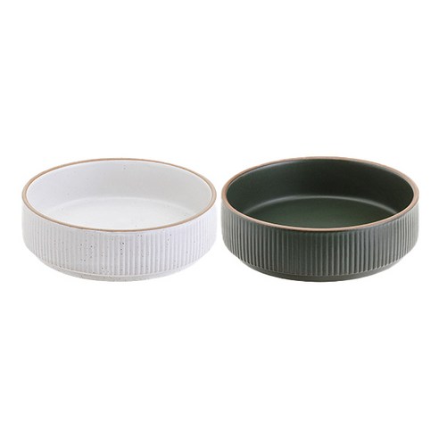 로얄베일 라포레 찬기 10.5cm, 스노우화이트, 우드그린, 2개