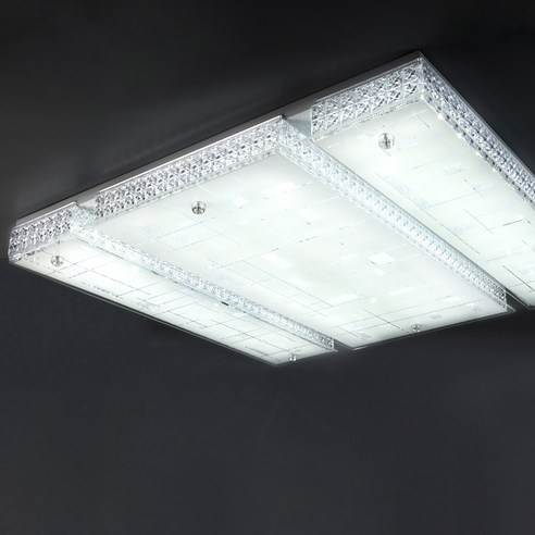 원하 삼성칩 LED 모자이크 다이아 거실5등 150W, 화이트