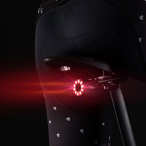 라이더의 야간 안전과 가시성을 향상시키는 락브로스 초경량 LED 자전거 후미등