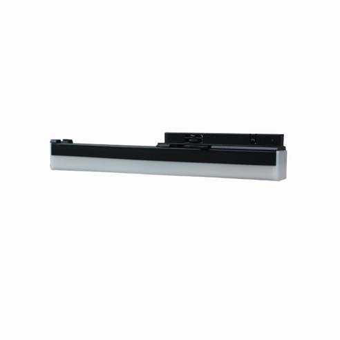 LED T LINE 레일조명 5W 300mm, 흑색(기구) + 주백색(광원), 1개
