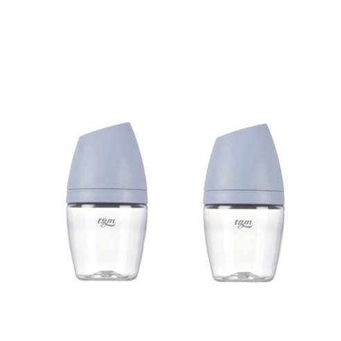 티지엠 트라이탄 젖병 160ml 2p, 코튼블루, 2개