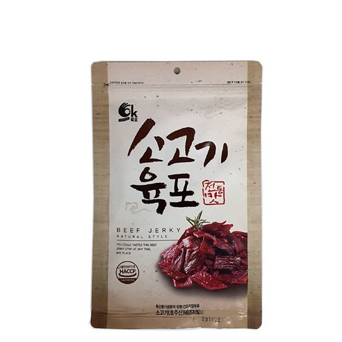 리치팜너트 소고기 육포, 150g, 1개