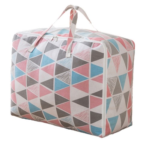 마켓A 방지 방수 이불 정리함 60 x 40 x 24 cm, 알록세모, 1개