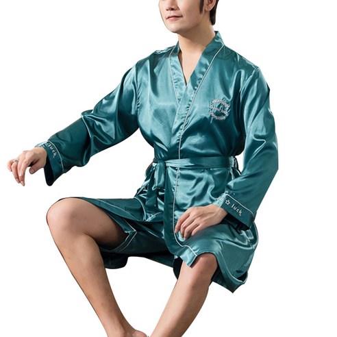 남성용 분위기있는 커플 샤워가운 XXXL, 05, 1개