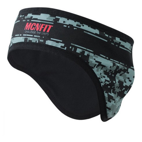 MCN 기모 이어커버 겨울 헤어밴드 귀마개, 디지털카모, 1개