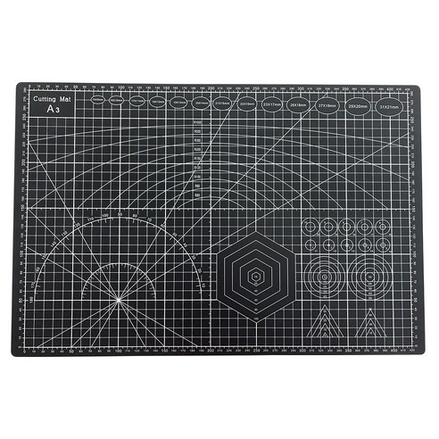 양면 재단 커팅매트, 블랙